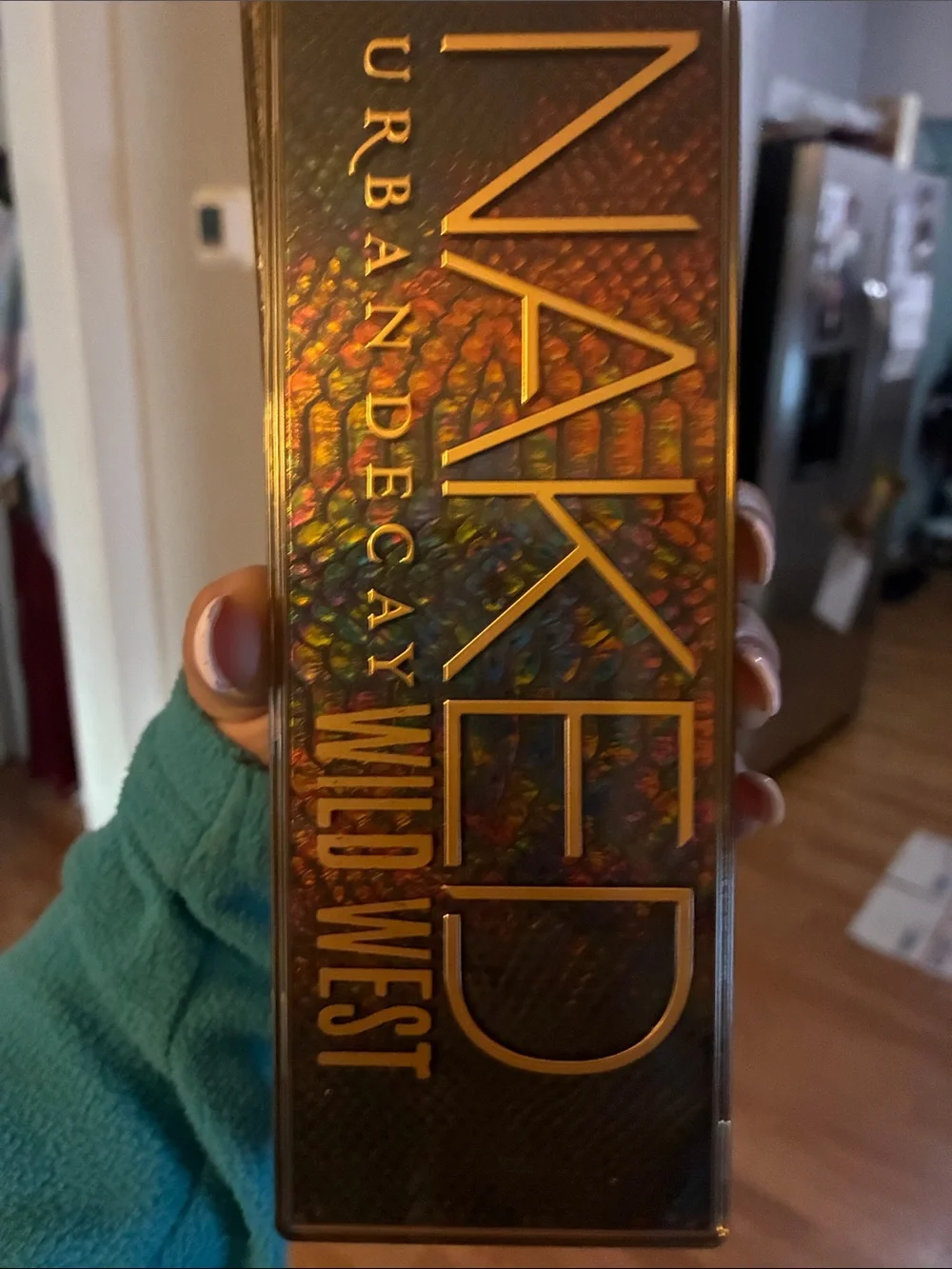 Urban Decay Naked Wild West Palette - Holographic Multicolor with Gold Lettering